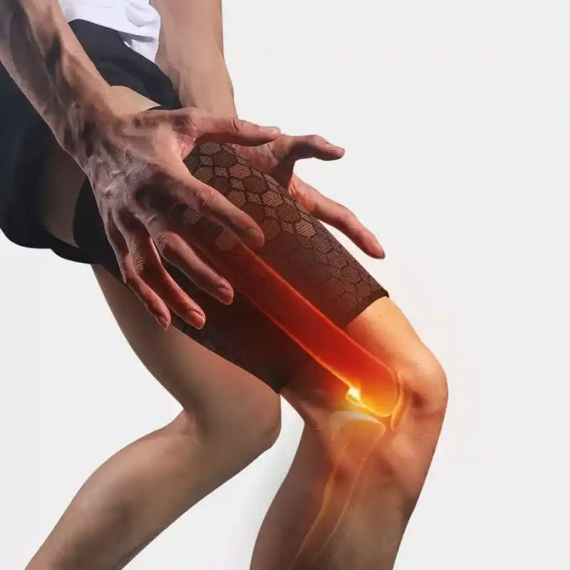 Manchon de Compression pour Cuisse - shématisation - cocoonease