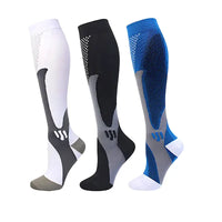Chaussettes Running Homme – Soutien musculaire, amélioration de la circulation et drainage lymphatique.