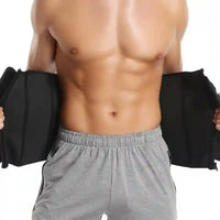 Sauna Ceinture - Gaine pour Ventre Plat, affine la taille, augmente sudation et perte graisse abdominale