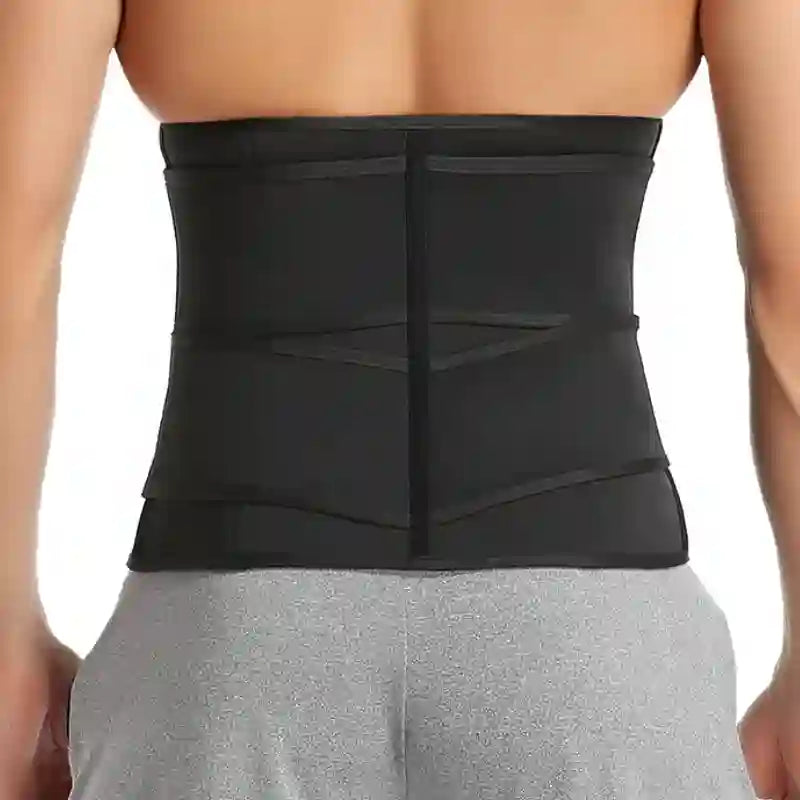 Sauna Ceinture - Gaine pour Ventre Plat, affine la taille, augmente sudation et perte graisse abdominale