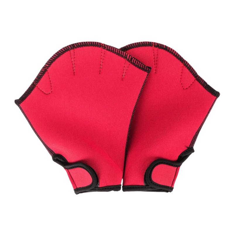 Gant Neoprene Gants de natation avec sangle, en néoprène, pour entraînement à la natation et à la plongée - cocoonease