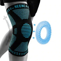 Genouillere_Rotulienne_pour_le_Sport Bleu de Cocoonease. Accessoire pour le sport idéal pour un effet compression sportive