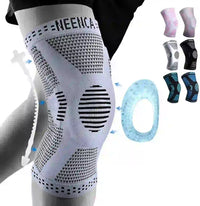 Genouillere_Rotulienne_pour_le_Sport Gris Clair de Cocoonease. Accessoire pour le sport idéal pour un effet compression sportive
