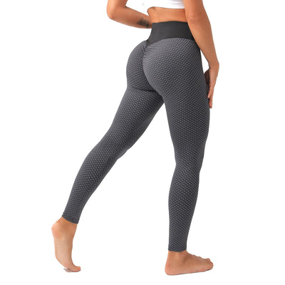 Legging de Sport Gainant Taille Haute - Leggings de Sport pour Femmes, Pantalon de Gymnastique et Fitness - cocoonease