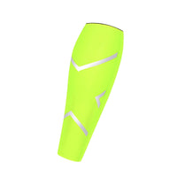 Manchon de compression mollet jaune fluo - cocoonease