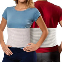 Ceinture  Herniaire Ombilicale - vu de dos et de face - cocoonease