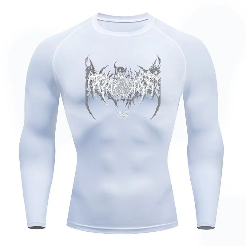 T Shirt Manche Longue Compression à séchage rapide pour hommes - cocoonease