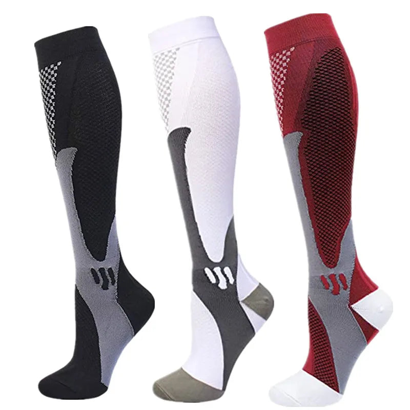 Running Chaussettes de Compression – Performance, drainage lymphatique et énergie revitalisante.