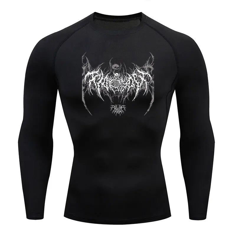 T Shirt Manche Longue Compression à séchage rapide pour hommes - cocoonease
