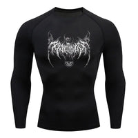 T Shirt Manche Longue Compression à séchage rapide pour hommes - cocoonease