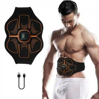 Electrostimulation Ceinture Abdominale, tonifie muscles abdominaux, écran digital ajustable - cocoonease