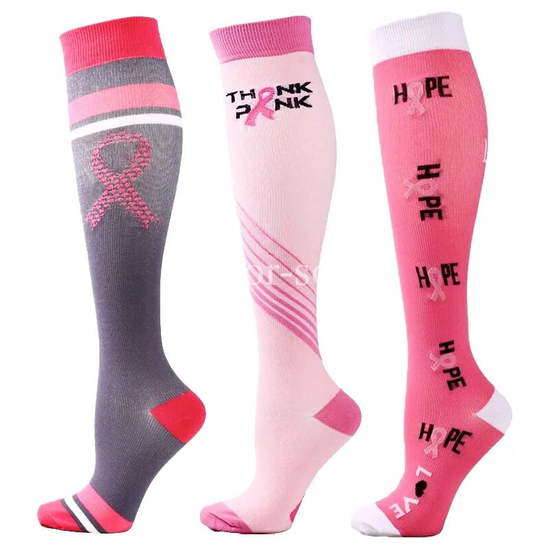 Chaussette Running Originale - contre le cancer du sein - cocoonease