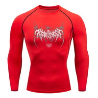 T Shirt Manche Longue Compression à séchage rapide pour hommes - cocoonease
