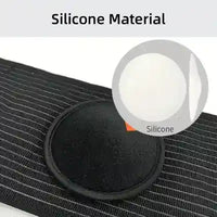 Ceinture homme élastique avec velcro médical ajustable, maintien lombaire durable et respirant - cocoonease
