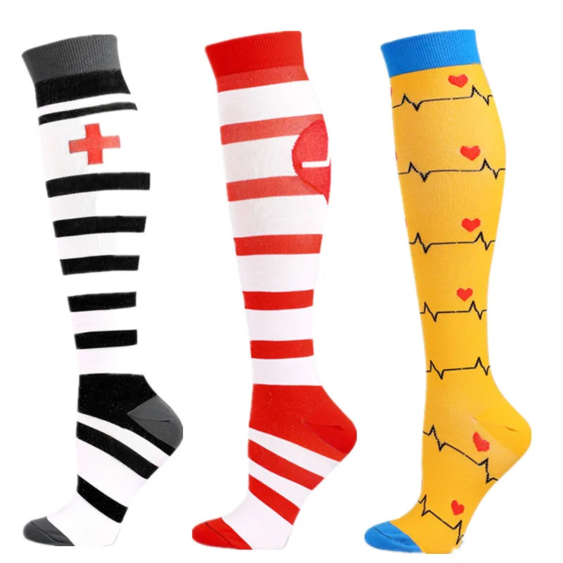Chaussette Running Originale -motif infirmière et médicale - cocoonease