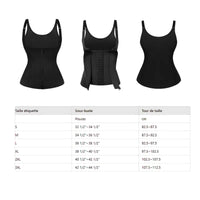 Guide des tailles - Ceinture corset femme - cocoonease