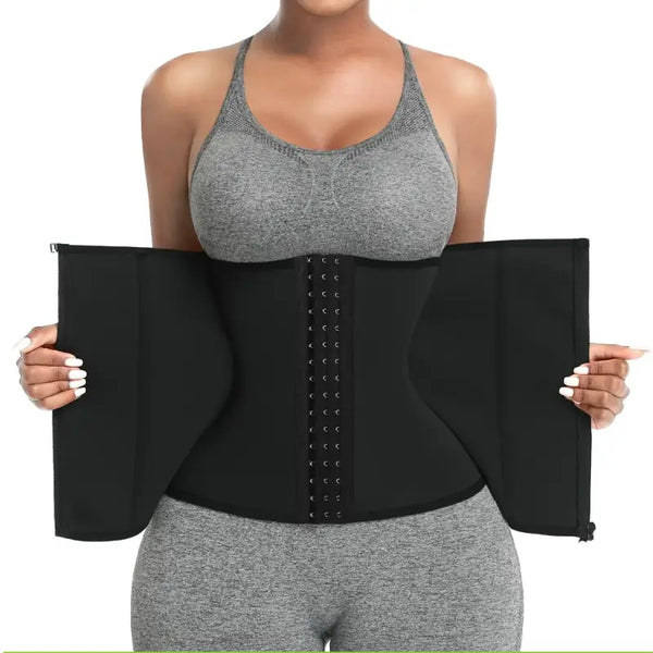 Ceinture corset femme, chemise de compression avec ceinture ventrale et à la taille, combinaison de modelage du corps, style sauna, accessoire d'entraînement - cocoonease