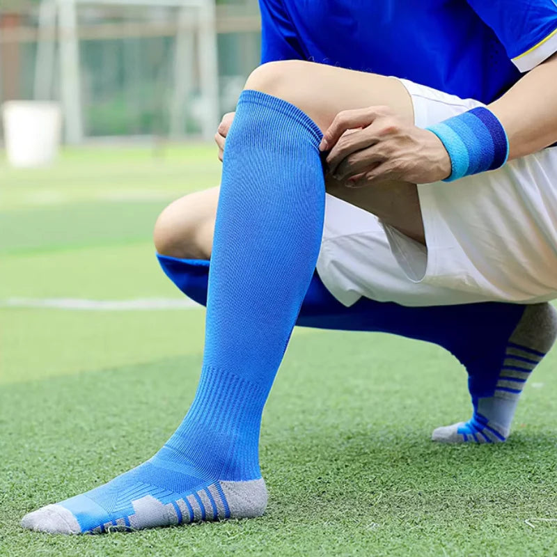 Bas de Compression Sport - bleu - cocoonease