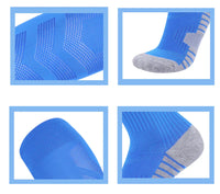Bas de Compression Sport - bleu et gris - cocoonease