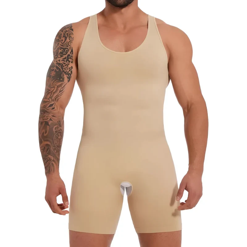 Body Gainant Amincissant Homme, affine taille, ventre plat, effet sculptant et discret sous vêtement - cocoonease